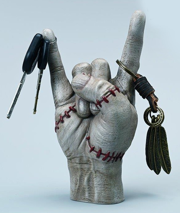 Wednesday Thing and Tiny Thing Life Size Prop Replica - Click Image to Close