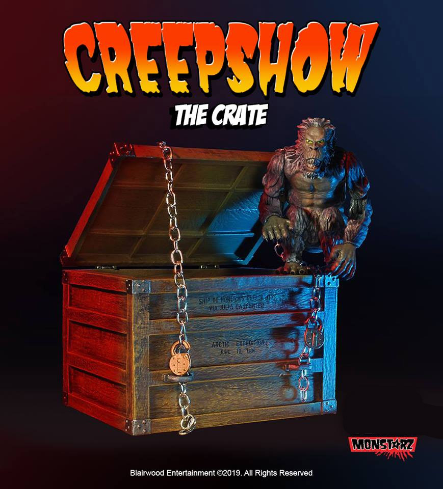 Creepshow The Crate with Fluffy 3.75" Scale Retro Action Figure by Monstarz - Click Image to Close