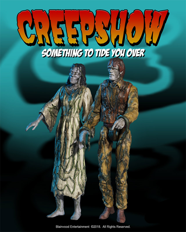 Creepshow Something to Tide You Over 3.75" Scale Retro Action Figure 2-Pack by Monstarz - Click Image to Close