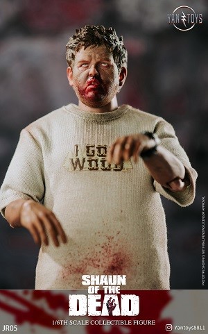 ショーン•オブ•ザ•デッド 1/6 フィギュア エド Shaun of the Dead Ed 1/6 Scale Action Figure Yantoys Shaun