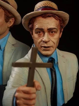 Kolchak The Night Stalker 1/3 Scale Bust Resin Model Kit - Click Image to Close