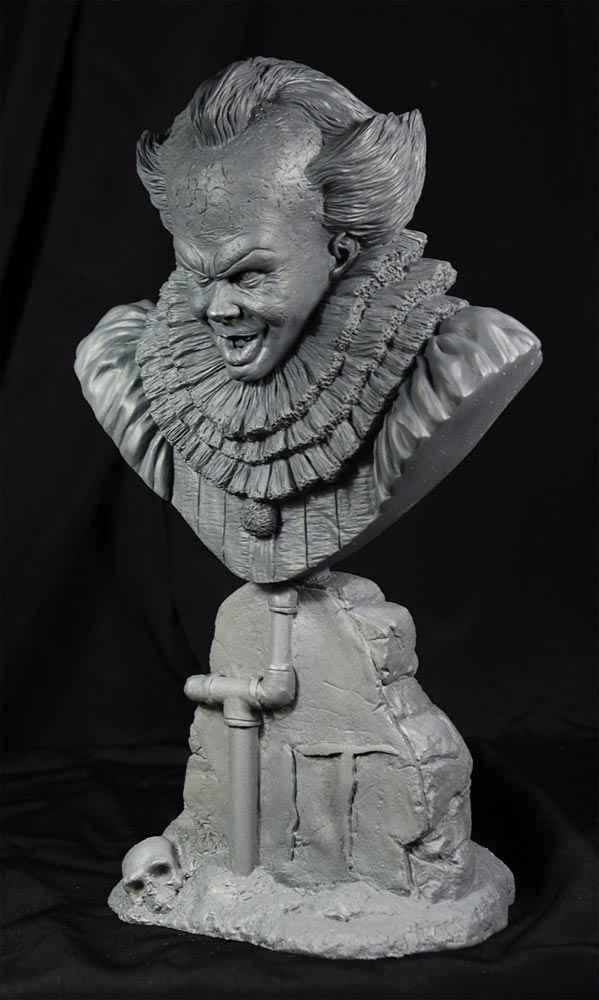 It 2017 Movie Pennywise The Clown 1/4 Scale Bust Model Kit SPECIAL ORDER - Click Image to Close