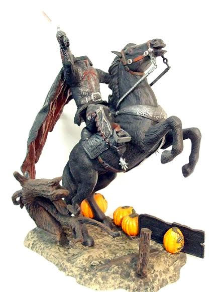 Headless Horseman 10.5" Model Kit by Polar Lights - Click Image to Close