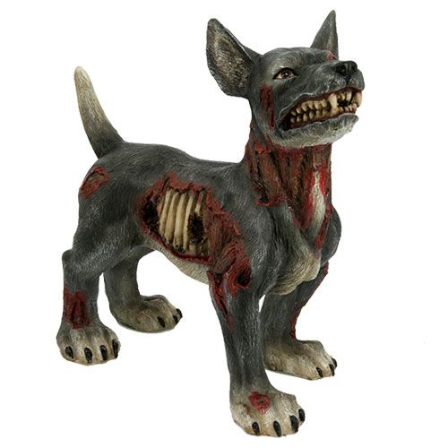 Zombie Dog Statue - Click Image to Close