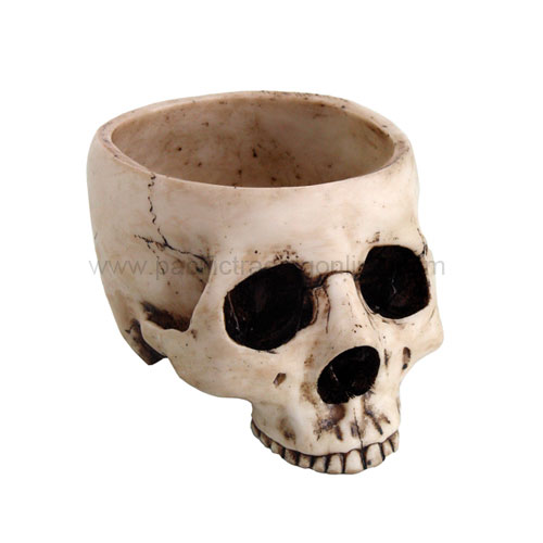 Skull Bowl Bone Color - Click Image to Close