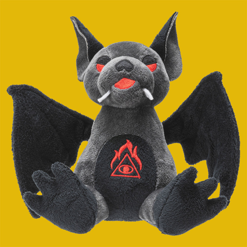 Vampire Bat 8 Inch Plush Toy Dracula Bat - Click Image to Close