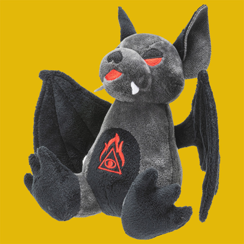 Vampire Bat 8 Inch Plush Toy Dracula Bat - Click Image to Close