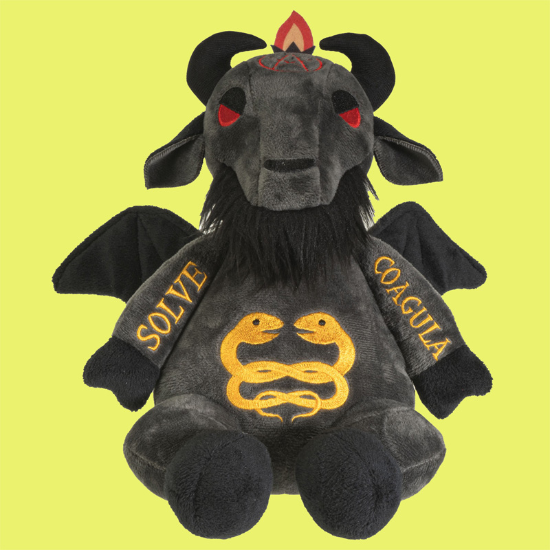 Baphomet Sabbatic Goat 9 Inch Plush Toy - Click Image to Close