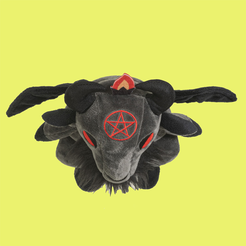 Baphomet Sabbatic Goat 9 Inch Plush Toy - Click Image to Close