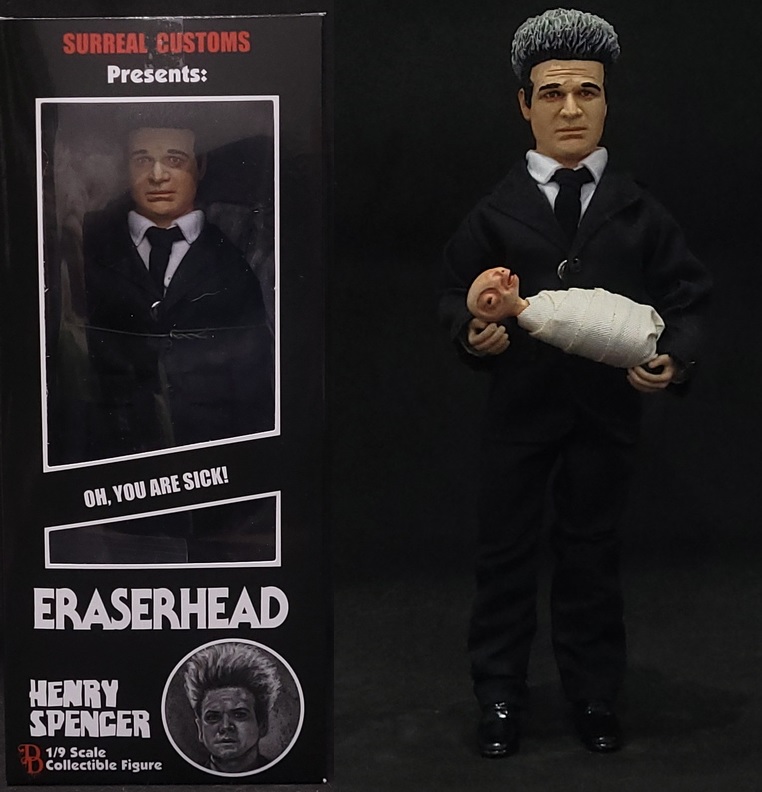 Eraserhead 8 inch Retro Style Figure (Color Version) Limited Edition - Click Image to Close