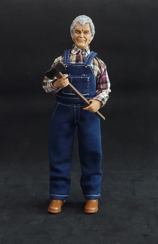 Motel Hell Farmer Vincent 8 Inch Retro Style Figure LIMITED EDITION - Click Image to Close