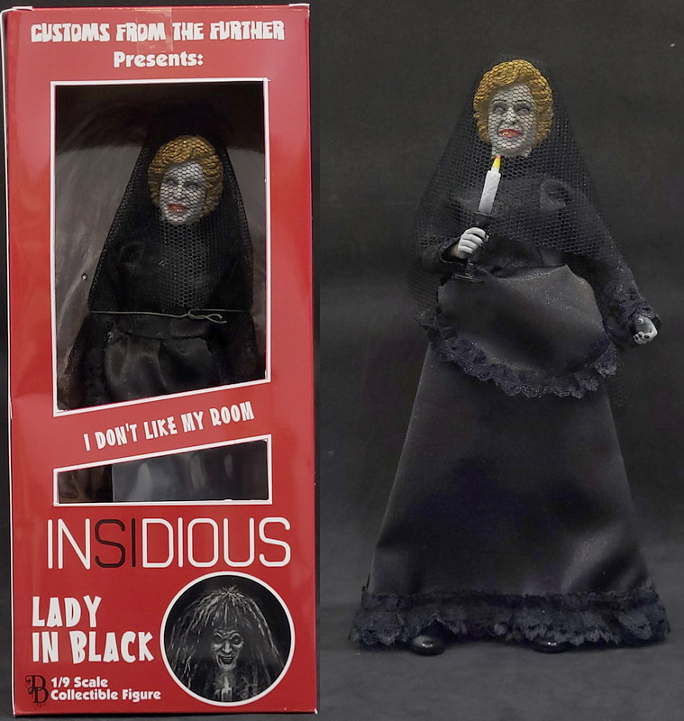 Insidious Lady in Black 8 Inch Retro Style Figure LIMITED EDITION - Click Image to Close