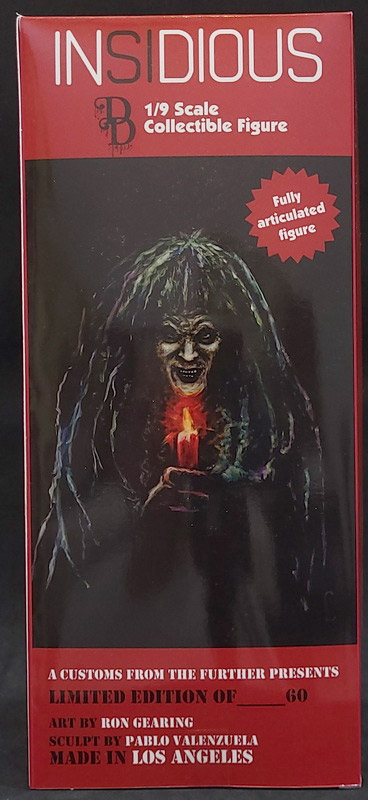 Insidious Lady in Black 8 Inch Retro Style Figure LIMITED EDITION - Click Image to Close