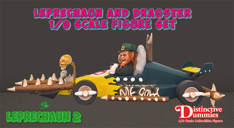 Leprechaun 2 with Dragster 1/9 Scale Figure Set - Click Image to Close
