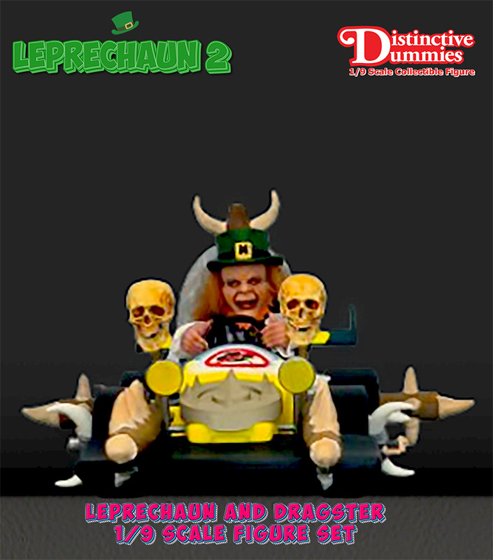 Leprechaun 2 with Dragster 1/9 Scale Figure Set - Click Image to Close