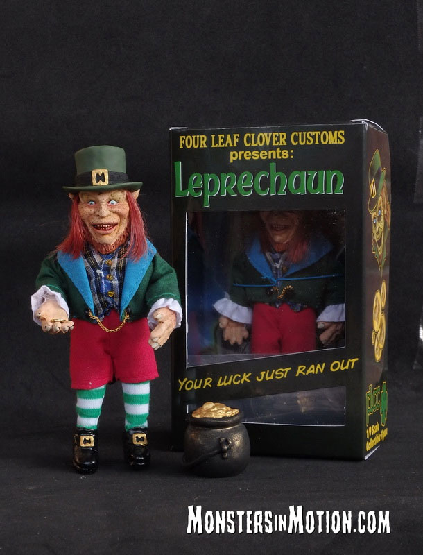 Leprechaun 8" Scale Retro Style Figure LIMITED EDITION - Click Image to Close