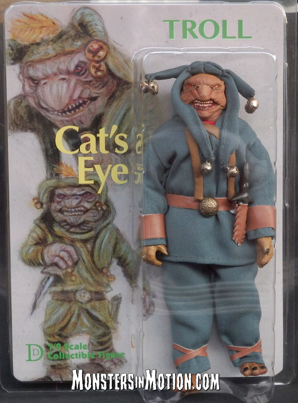 Cat's Eye 1985 Movie The Troll 8" Retro Style Figure - Click Image to Close