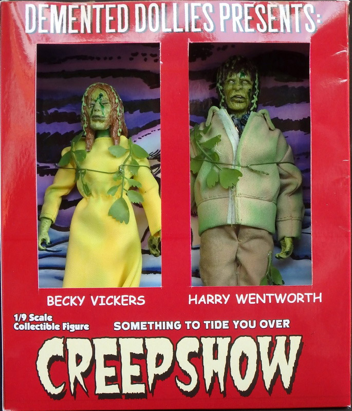 Creepshow Something to Tide You Over 8 Inch Retro Style Figure Set OOP - Click Image to Close