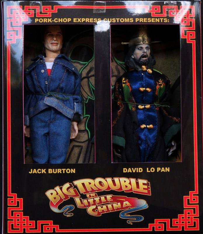 Big Trouble In Little China 8 Inch Retro Figure 2 Pack - Click Image to Close
