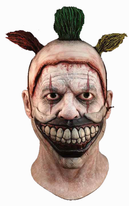 American Horror Story Twisty the Clown Latex Halloween Mask - Click Image to Close