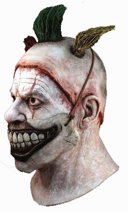 American Horror Story Twisty the Clown Latex Halloween Mask - Click Image to Close
