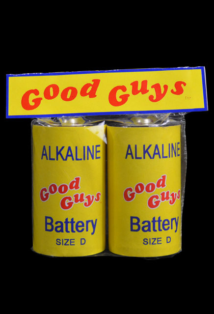 Child's Play 2 Good Guys Chucky Batteries Prop - Click Image to Close