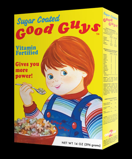 Child's Play Good Guys Cereal Box Prop Replica - Click Image to Close