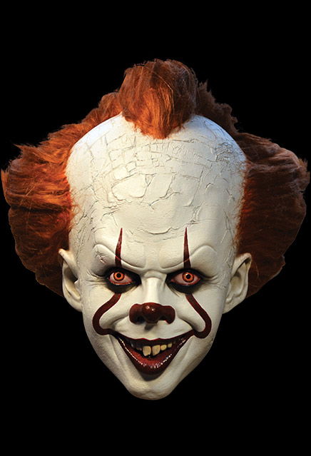 It 2017 Stephen King Pennywise Deluxe Edition Mask - Click Image to Close