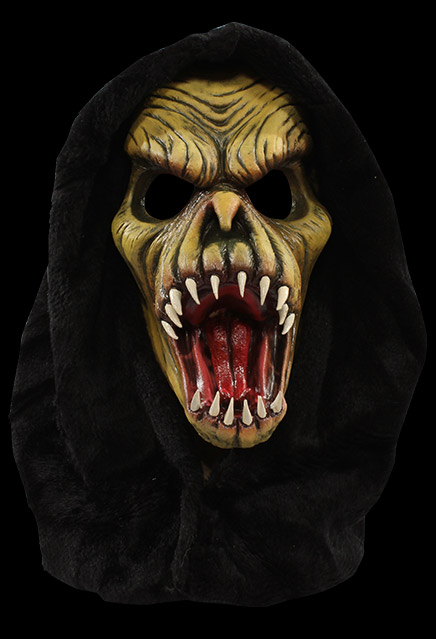 Zagone Studios Classic Collection 1977 Green Fang Face Halloween Mask, Roctober Blood, Helloween Walls of Jericho SPECIAL ORDER - Click Image to Close