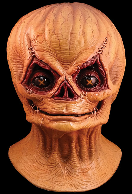 Trick 'r Treat Sam Unmasked Latex Mask - Click Image to Close