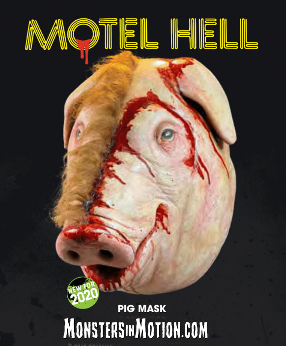 Motel Hell 1980 Deluxe Latex Pig Mask SPECIAL ORDER - Click Image to Close