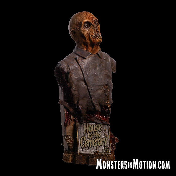 House by the Cemetery Lucio Fulci Dr. Freudstein 9" Bust - Click Image to Close