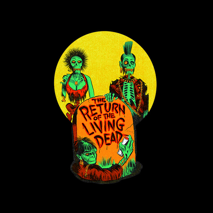 Return of the Living Dead Series 1 Wall Decor Collection - Click Image to Close