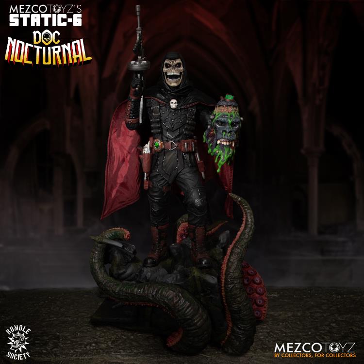 Doc Nocturnal Rumble Society 1/6 Scale Statue by Mezco Toyz - Click Image to Close