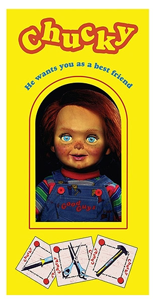 Child's Play - Chucky Beach / Bath Towel - Click Image to Close