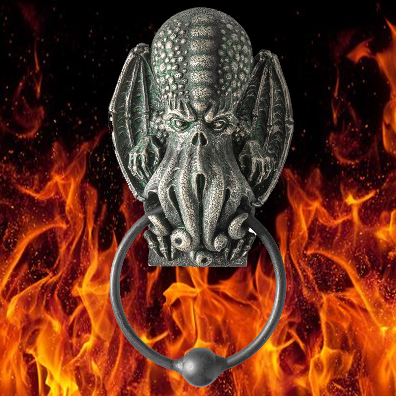 Cthulhu Door Knocker H.P. Lovecraft - Click Image to Close
