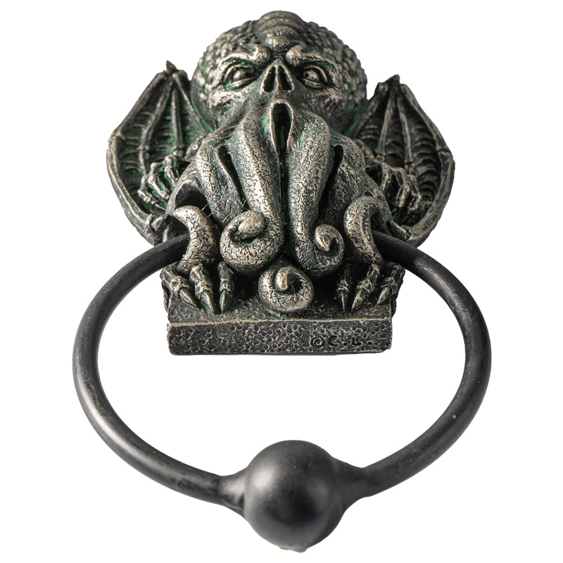Cthulhu Door Knocker H.P. Lovecraft - Click Image to Close