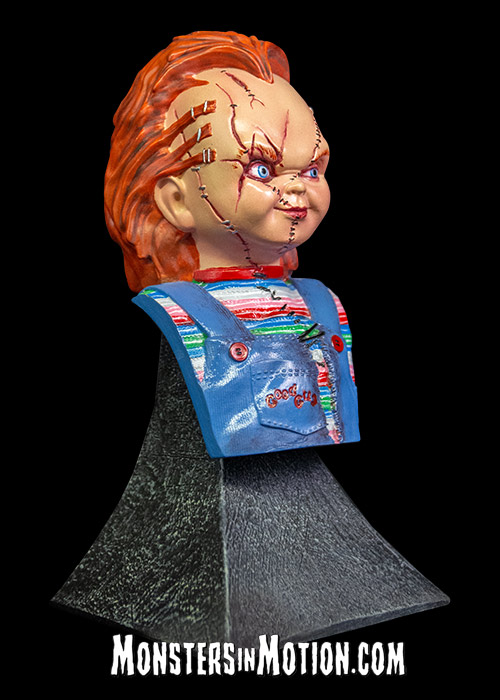 Child's Play Bride of Chucky Chucky Mini Bust - Click Image to Close