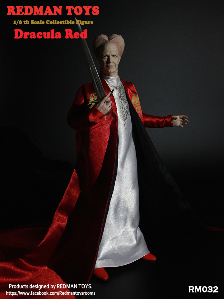 Dracula RED 1/6 Collectible Figure by Redman Toys - Click Image to Close