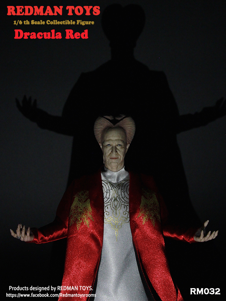 Dracula RED 1/6 Collectible Figure by Redman Toys - Click Image to Close