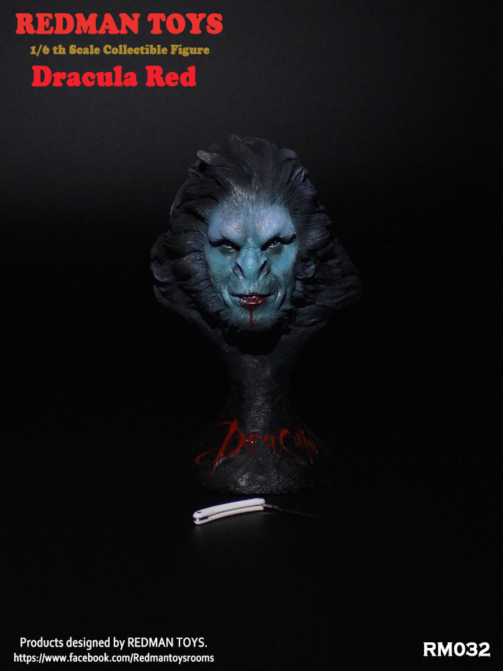 Dracula RED 1/6 Collectible Figure by Redman Toys - Click Image to Close