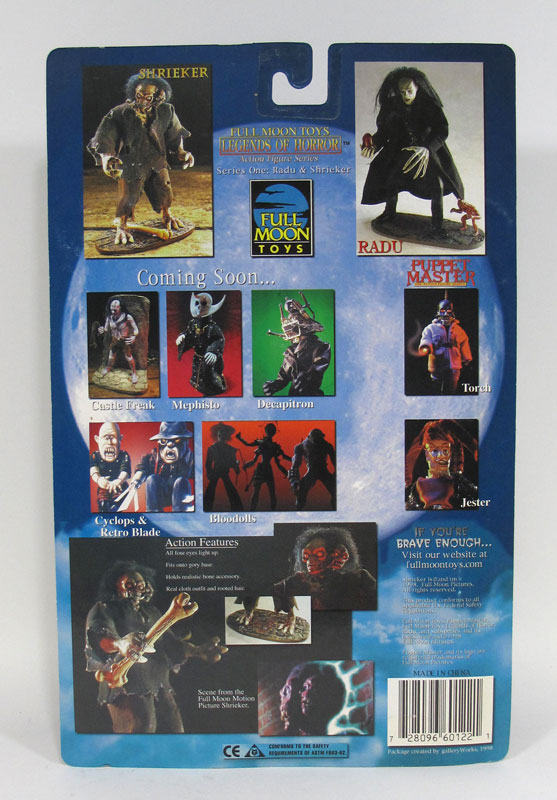 Full Moon Pictures Shrieker Action Figure STANDARD Version - Click Image to Close