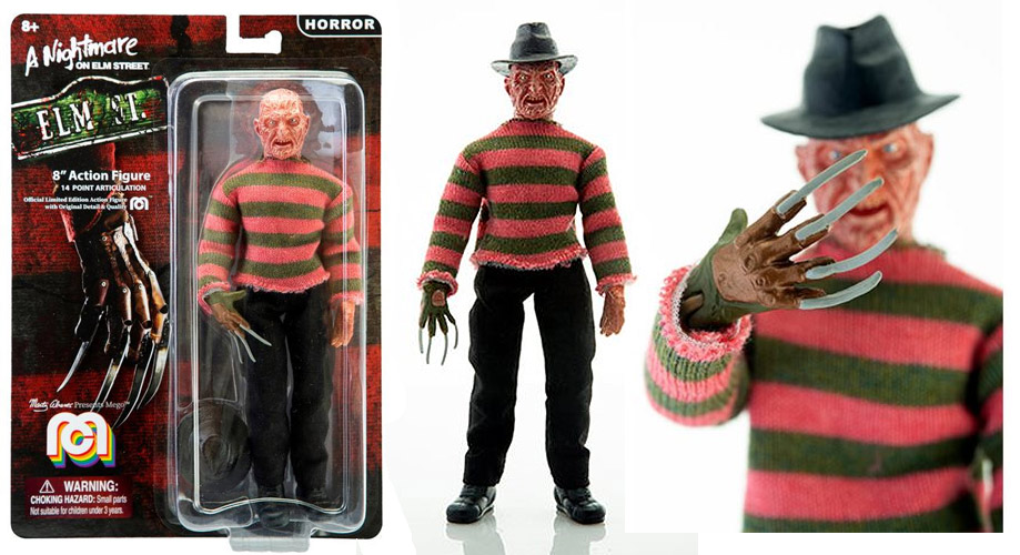 2020 Mego Legend Horror Nightmare on Elm Street FREDDY KRUEGER 8/" Figure MOC