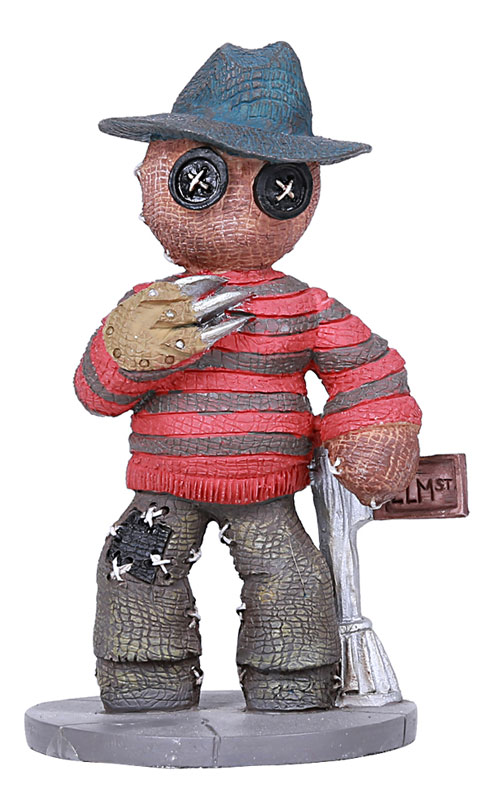 Nightmare On Elm Street Freddy Krueger Fred Button Eye Figure - Click Image to Close