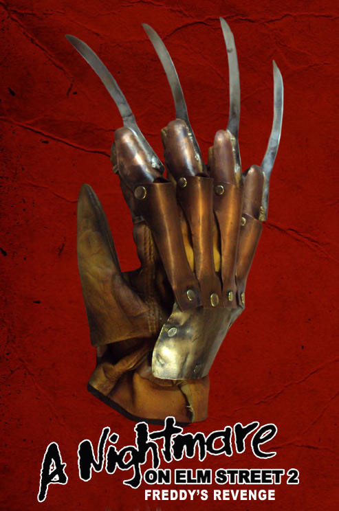 Nightmare On Elm Street Part 2 1985 Deluxe Freddy Glove Prop Replica - Click Image to Close