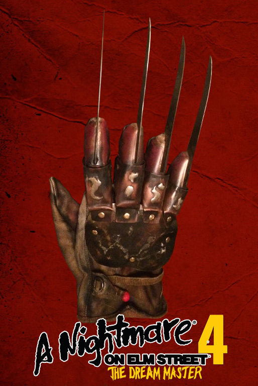 Nightmare On Elm Street Part 4 1988 Deluxe Freddy Glove Prop Replica - Click Image to Close
