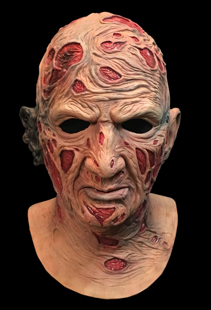 Nightmare On Elm Street Part 1 Deluxe Freddy Krueger Mask with Hat Prop Replica - Click Image to Close
