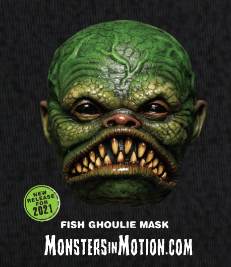 Ghoulies Fish Ghoulie Latex Collector's Mask - Click Image to Close