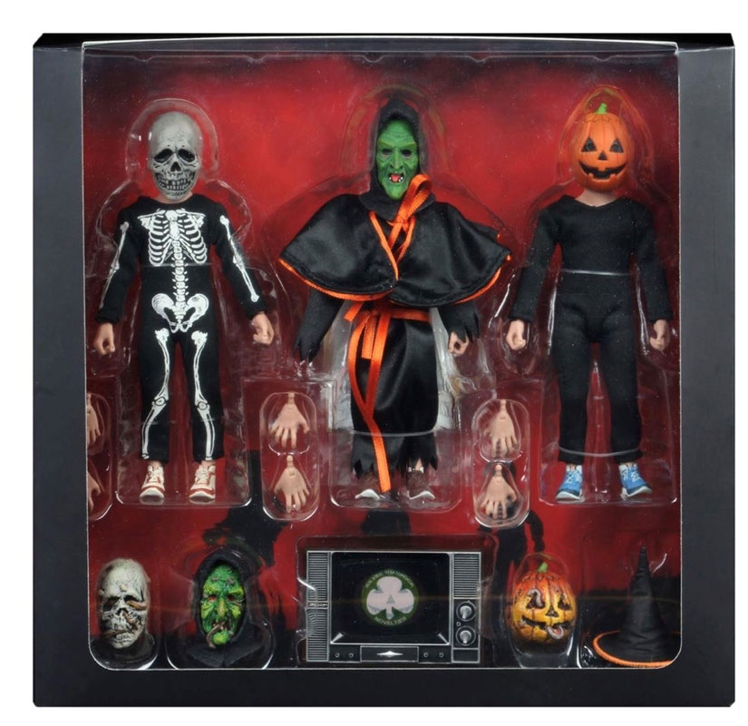 Halloween 3: Season Of The Witch 8" Clothed Action Figure Set - Click Image to Close