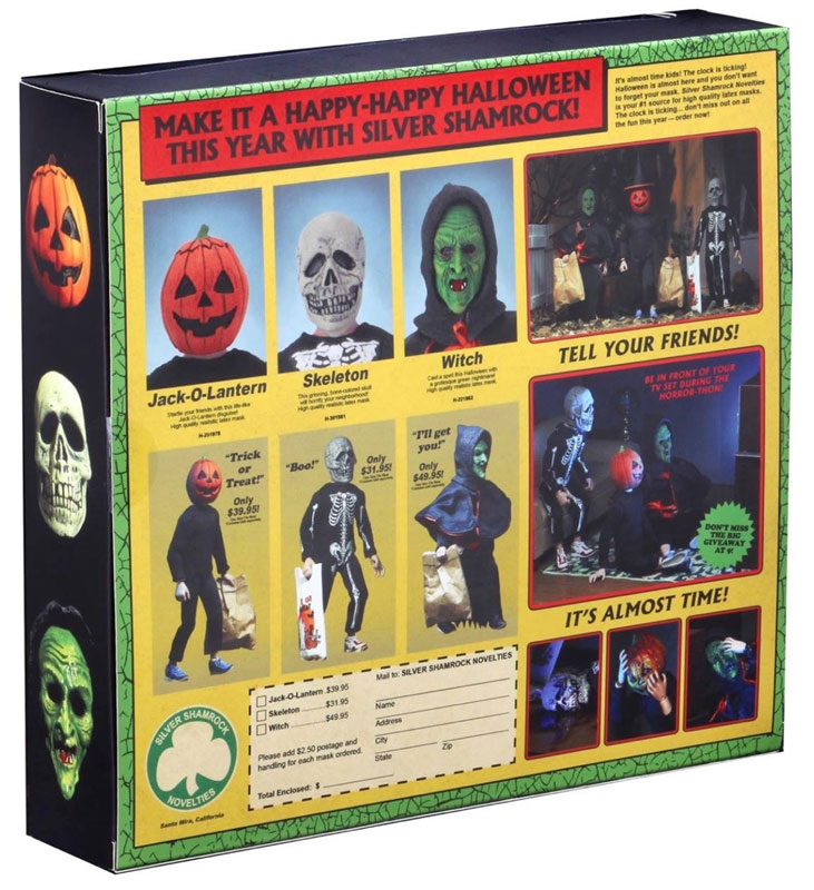 Halloween 3: Season Of The Witch 8" Clothed Action Figure Set - Click Image to Close